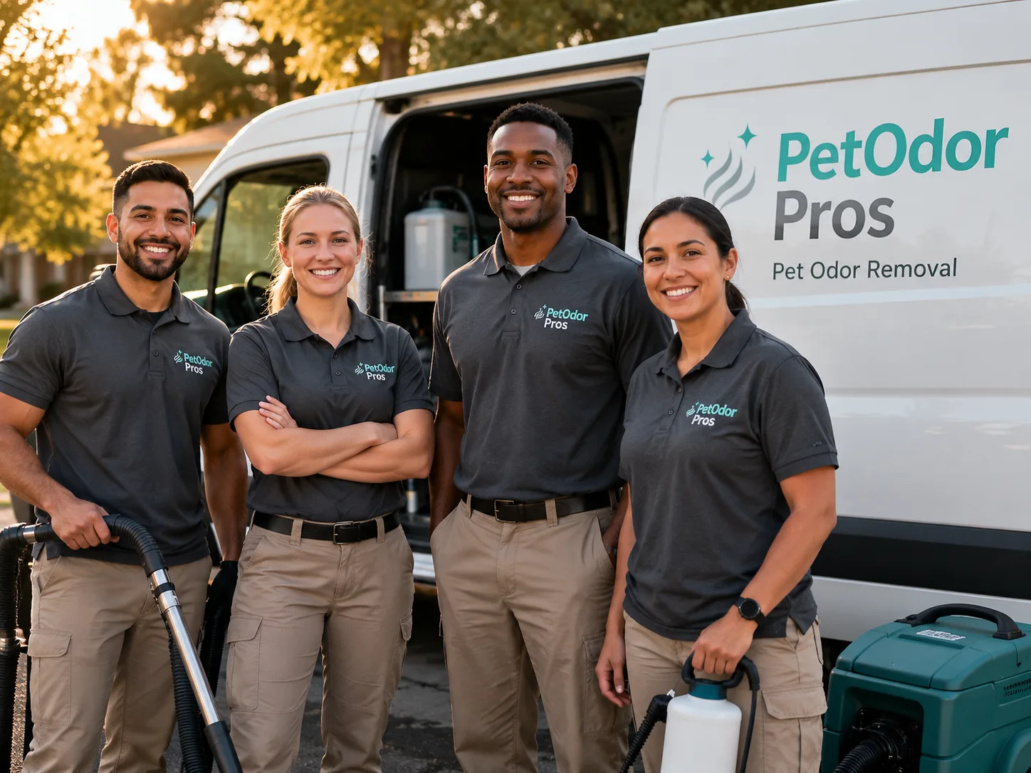 Pet Odor Removal team serving Bally, PA